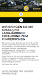 Mobile Screenshot of fahrschule-nicolai.de